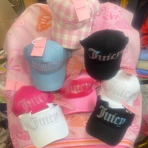 Juicy Couture Colorful Cap Collection